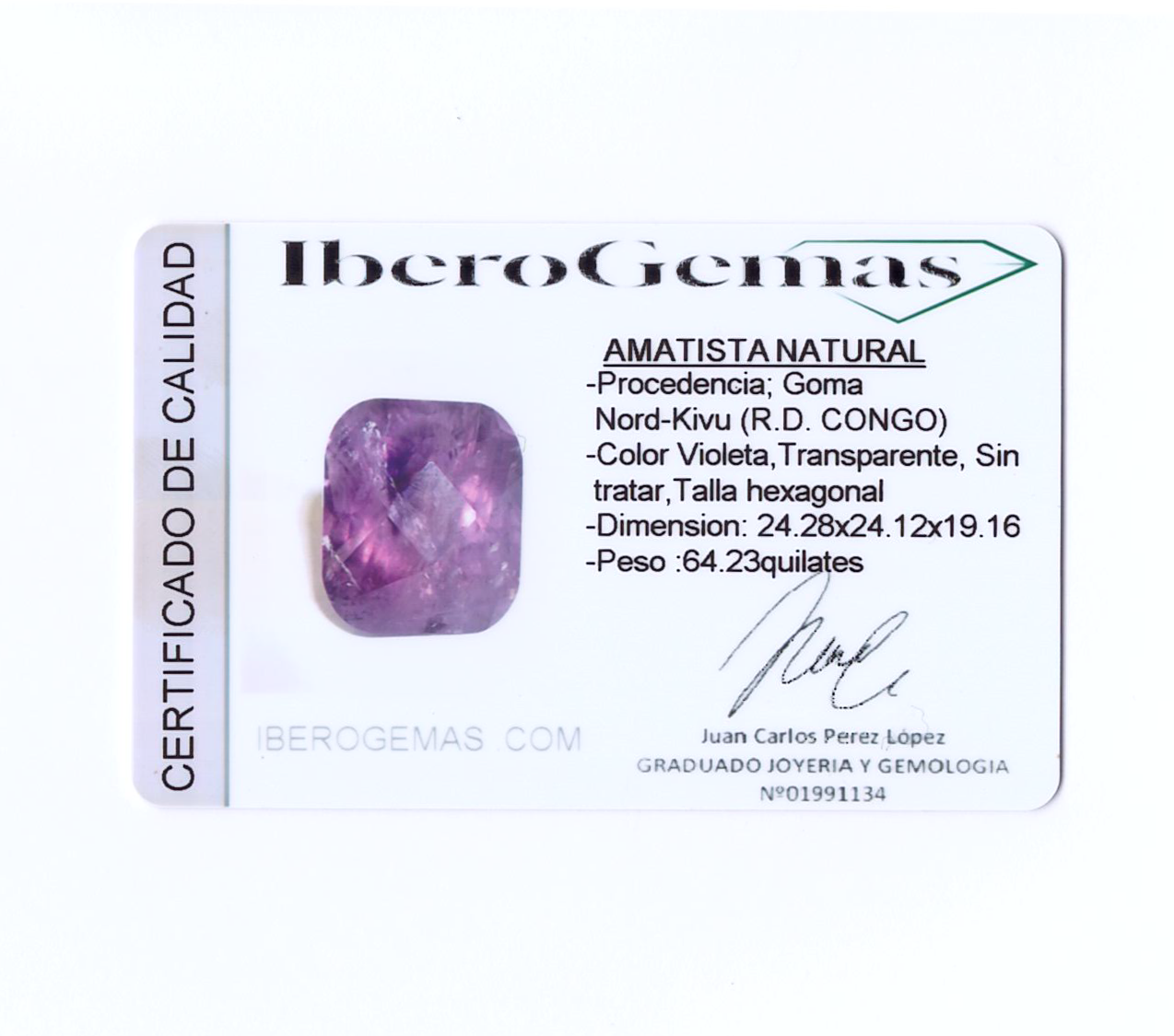 AMATISTA 64,23ct