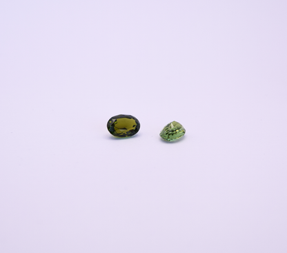 LOTE 2 UD. TURMALINA NATURAL 1,98ct / 2,30ct