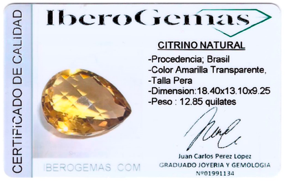 CITRINO 12,85ct